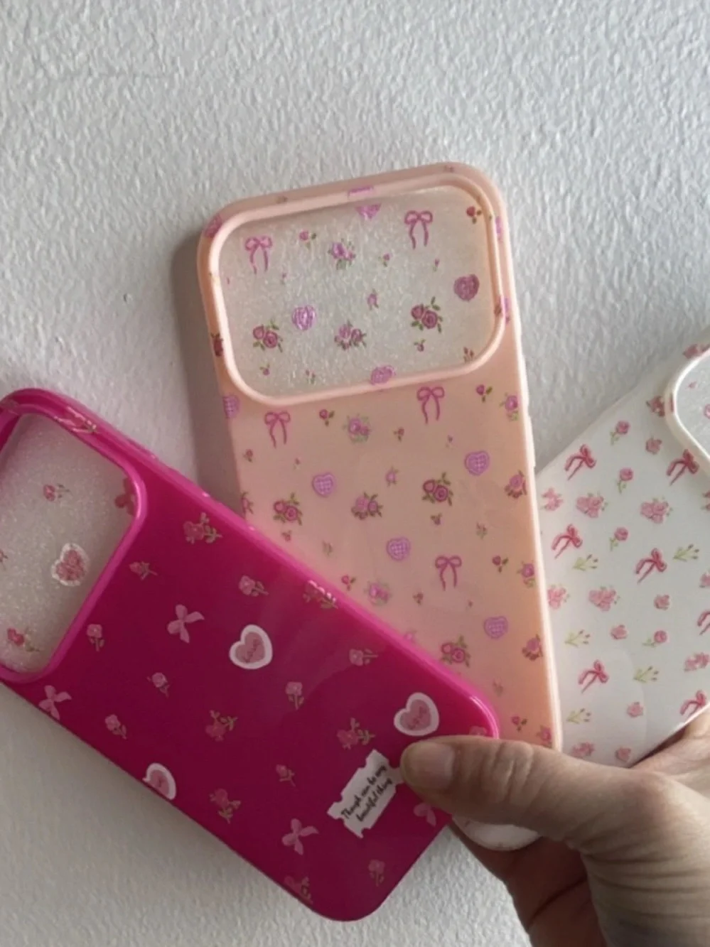 Pink Floral Phone Case – Stylish Protective Cover